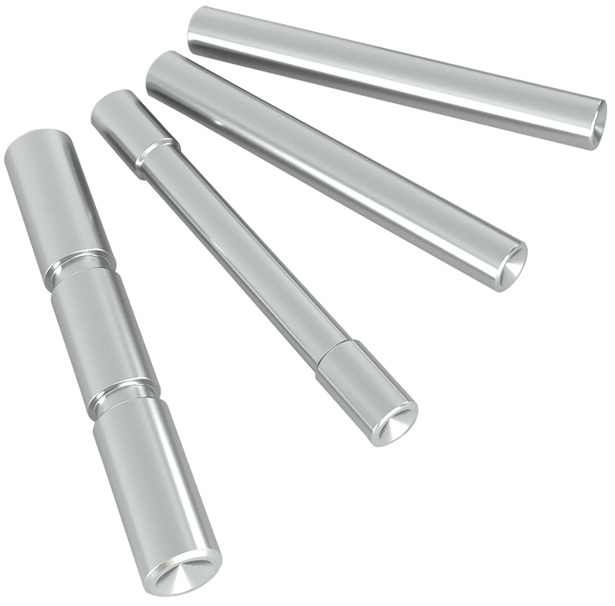 Cross Armory 4-Pin Set Silver 4140 Steel for Glock Gen4