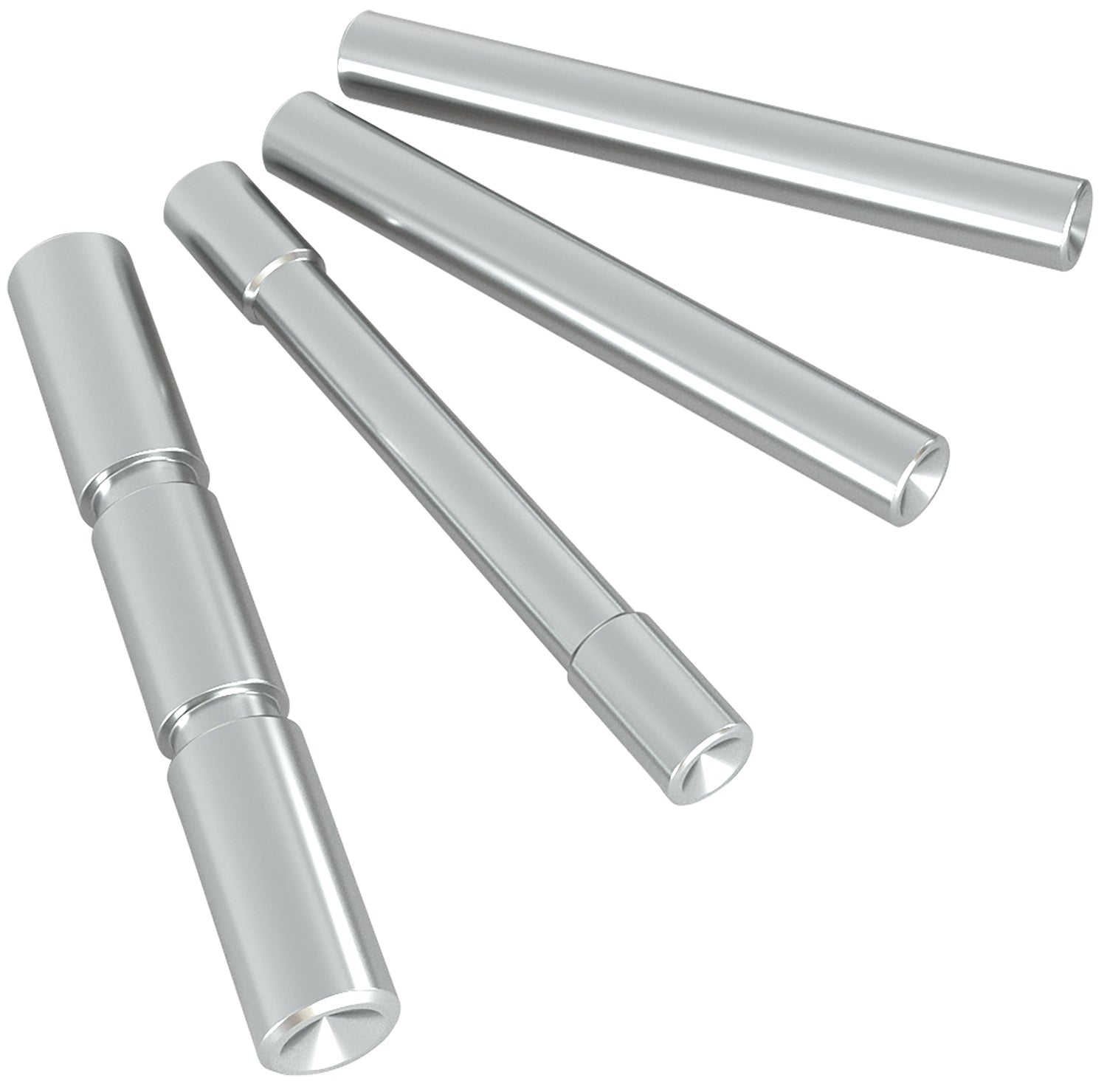 Cross Armory 4-Pin Set Silver 4140 Steel for Glock Gen4