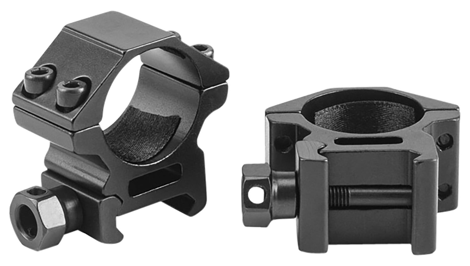 Riton Optics X1L 1-Inch Low Scope Rings Matte Black Aluminum