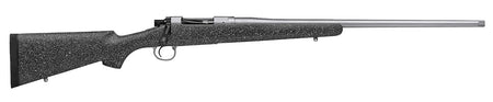 Nosler 40421 M21 27 Nosler 3+1 24" Barrel, Stainless Steel Nitride Metal Finish, Gray Speckled Black All-Weather Epoxy Stock