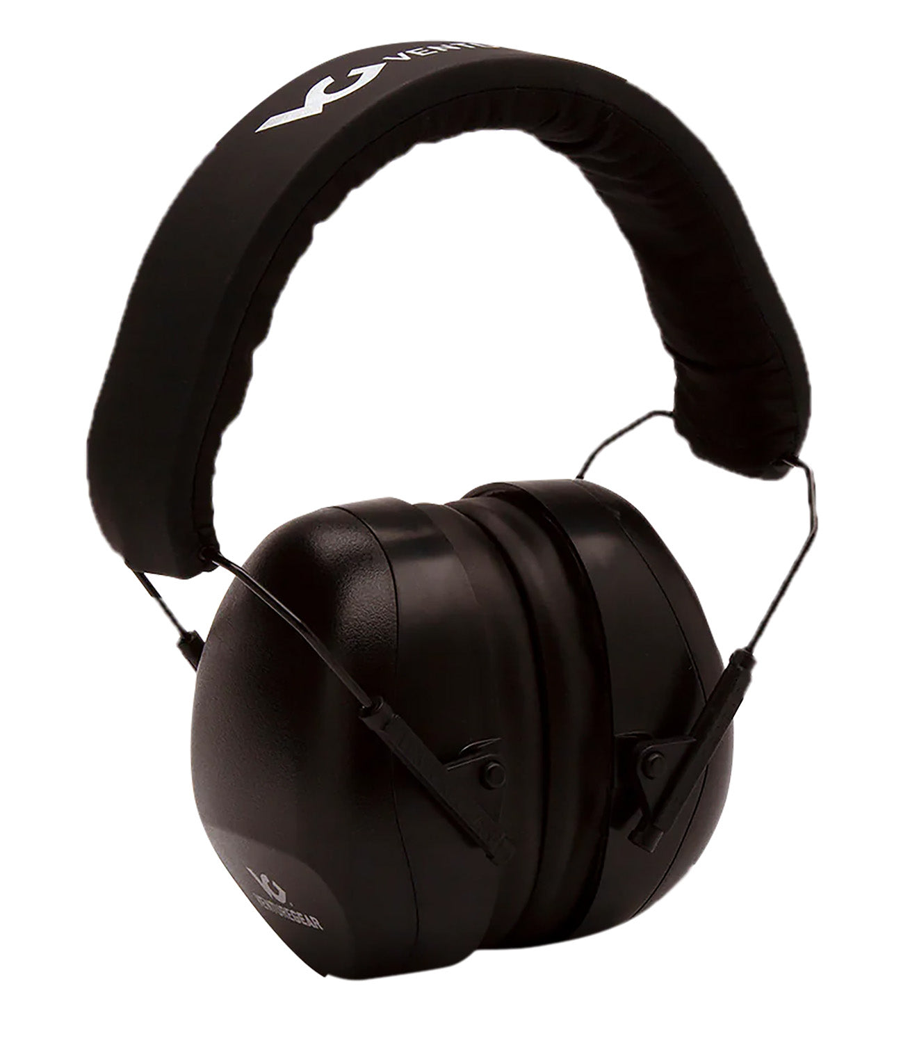 Pyramex VGPM8011C Venture Gear V80 Passive Earmuff 26 dB with 32 dB Foam Earplugs Over-the-Head Black Adult