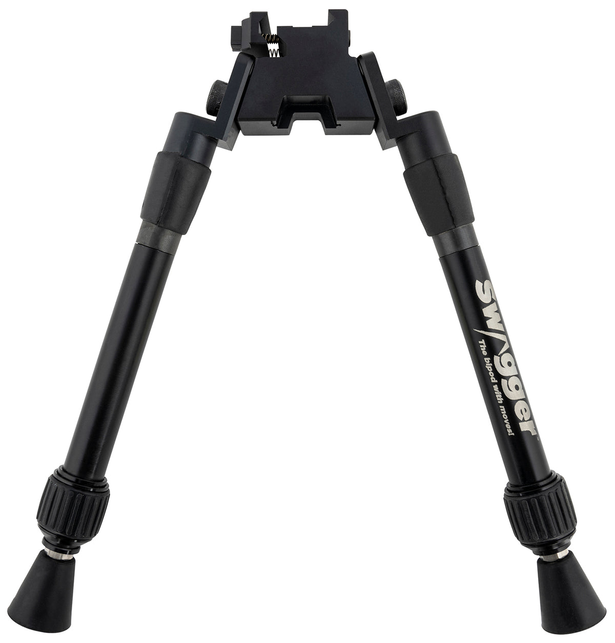 Swagger SWAGBPSEA12 Sea12 Extreme Angle Bipod, Black, Picatinny Mount, 9-12" Vertical Adjustment