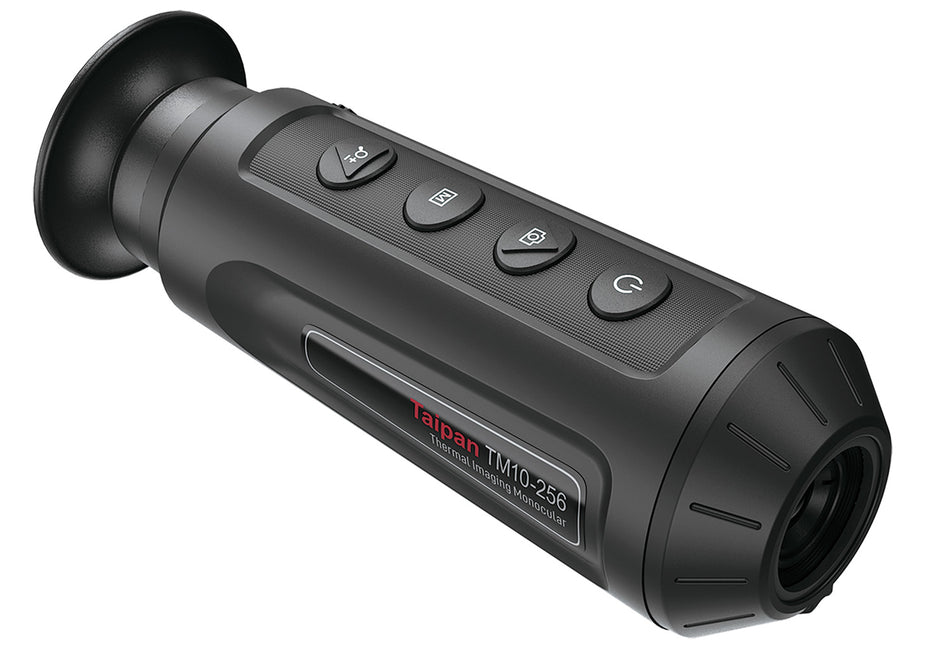 AGM Global Vision Taipan TM10-256 Thermal Handheld Monocular Black 1x-8x 256x192 Resolution with Wi-Fi
