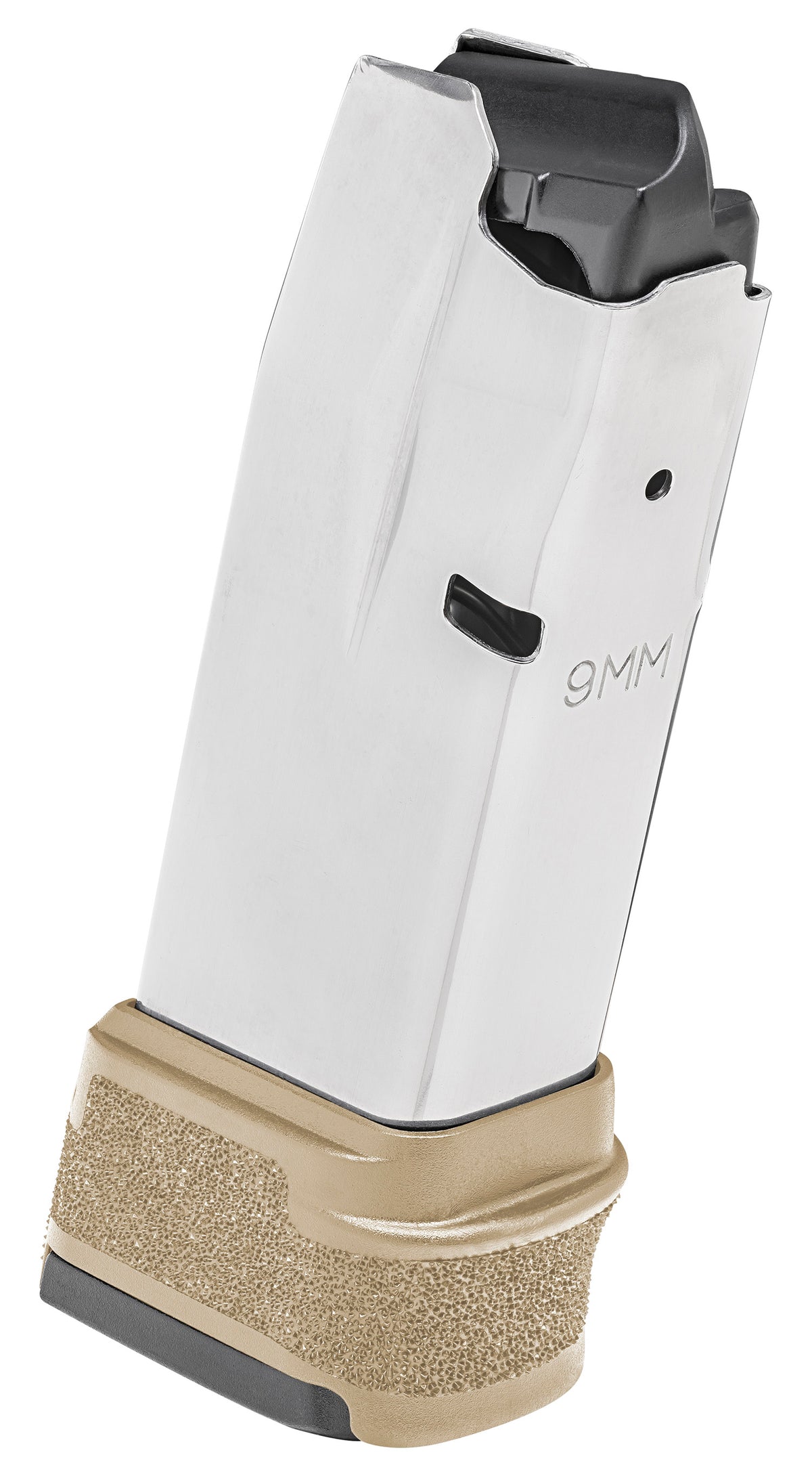 Springfield Armory HC5915F Hellcat 15-Round Extended Floorplate 9mm Luger SS/Dark Earth Stainless Magazine