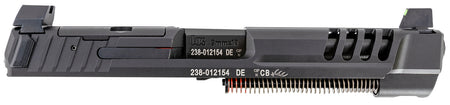 HK 51001081 VP9 Optic Ready Slide with Tall Sights and Cover Black Steel for HK VP9