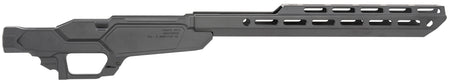 Sharps Bros SBC02 Heatseeker Rifle Chassis for Ruger American Black Cerakote 6061-T6 Aluminum 14" M-LOK