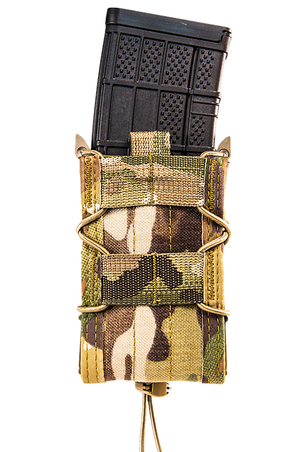 High Speed Gear TACO Single Rifle Mag Pouch MultiCam Nylon ABM Belt Mount