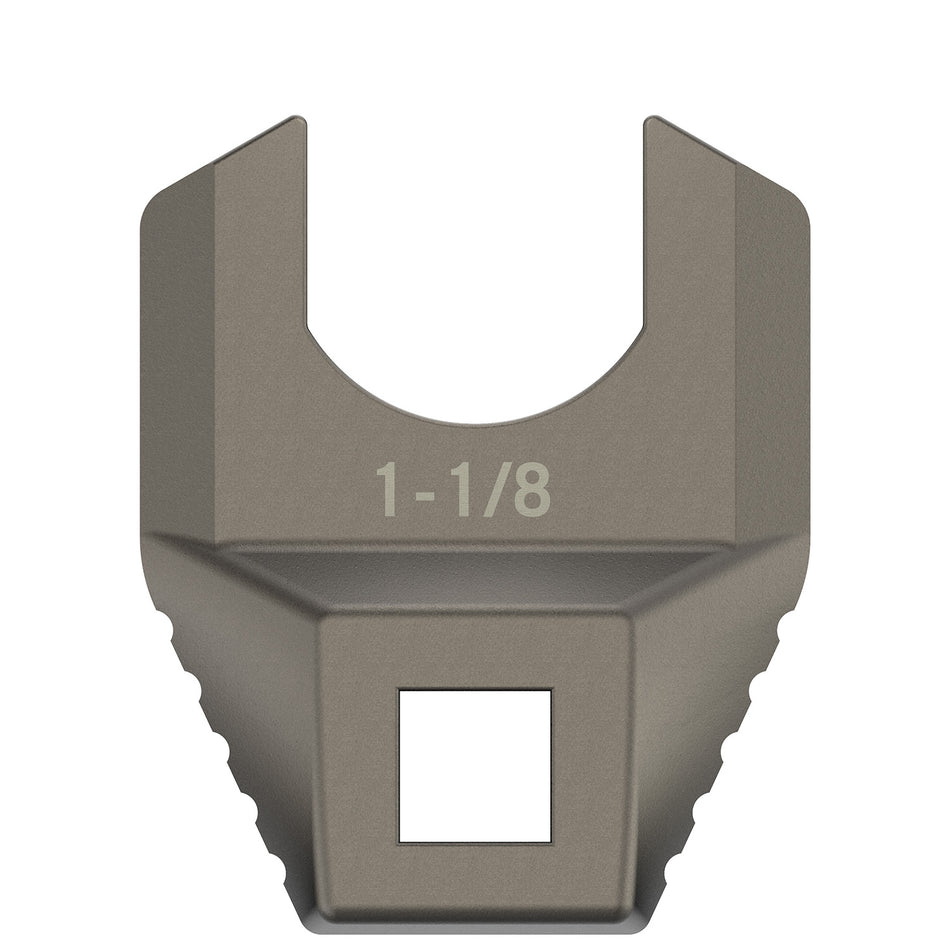 Real Avid AVMF118BNW Master-Fit 1-1/8" Barrel Nut Wrench for AR-Platform Titanium