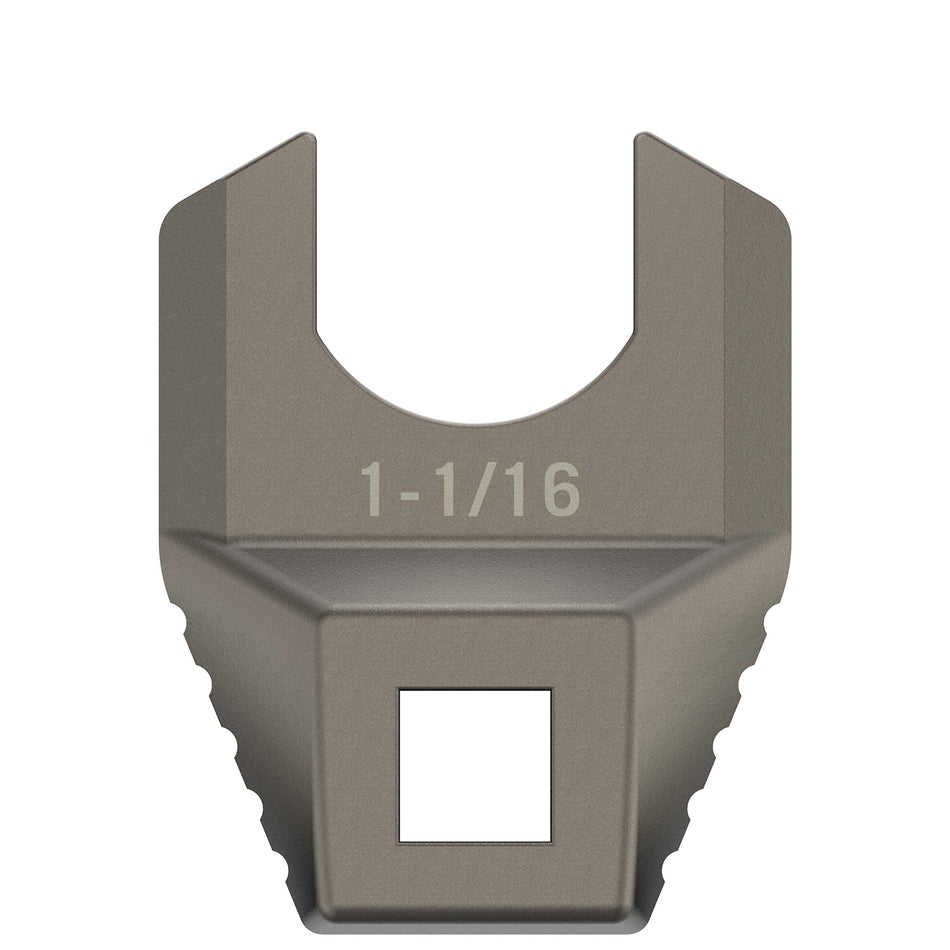 Real Avid AVMF1116BNW Master-Fit 1-1/16" Barrel Nut Wrench for AR-Platform Titanium