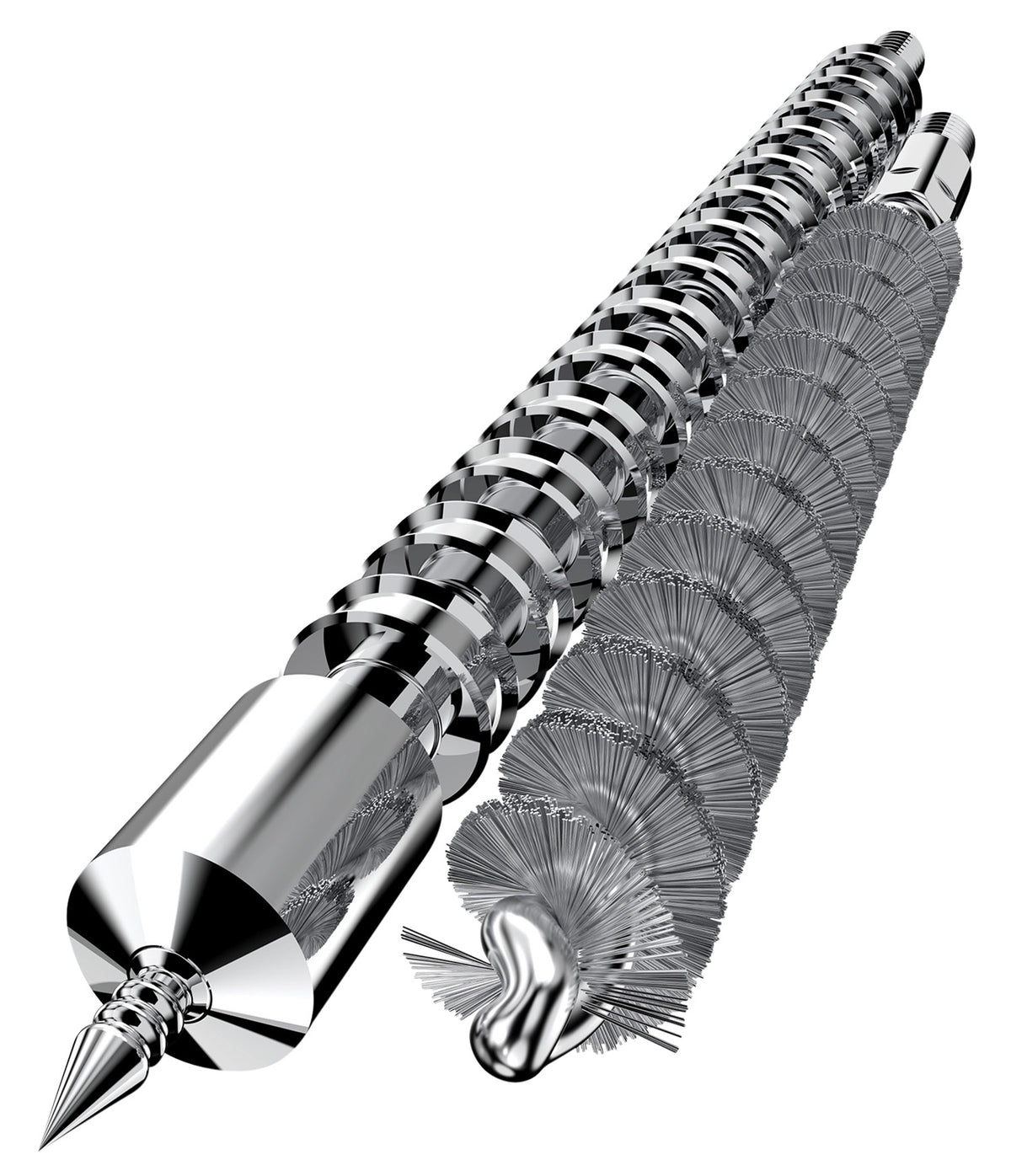 Real Avid Bore-Max Speed Clean Upgrade Set 270 Cal Rifle with Nickel-Plated Jag and Brush