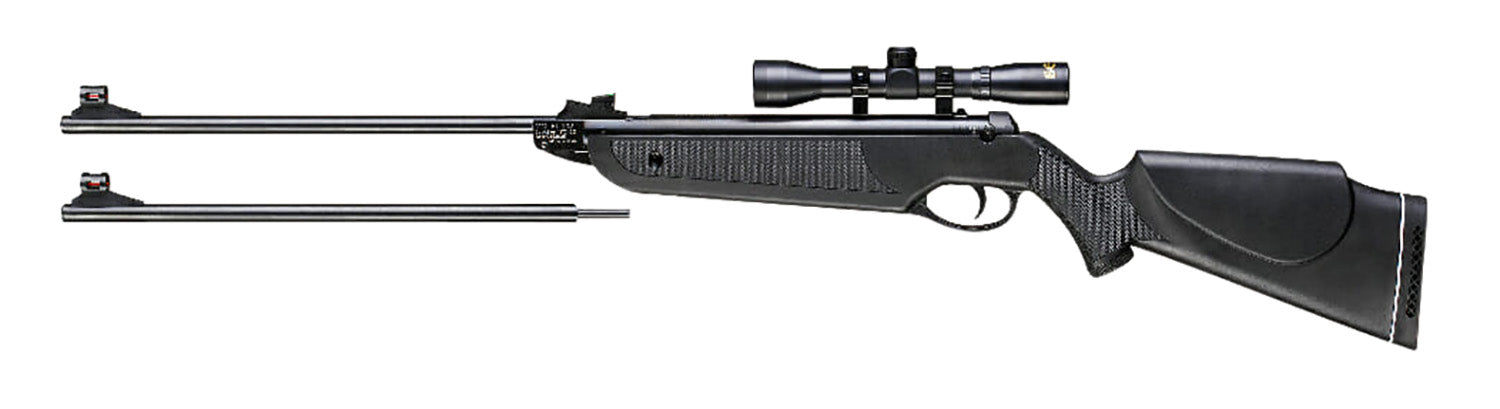 Beeman Black Club Combo Spring Piston .22 Break Barrel Air Rifle with 4x32mm Scope