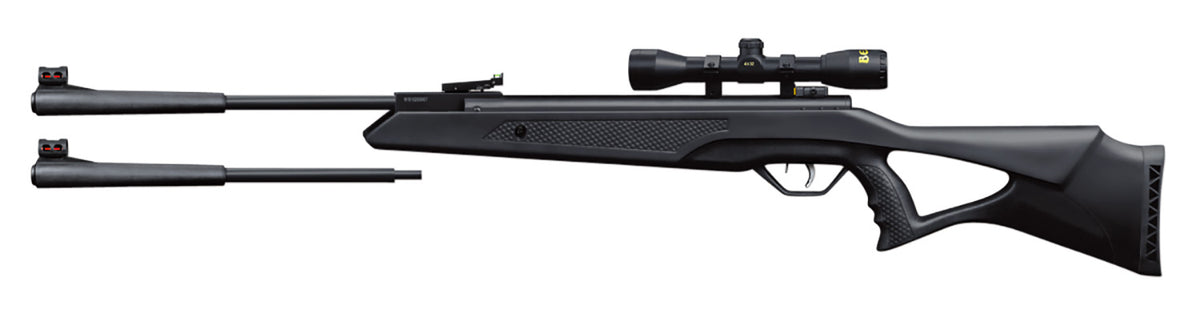 Beeman Longhorn II Combo Spring Piston .22 Break Barrel Air Rifle Thumbhole Stock 4x32mm Scope