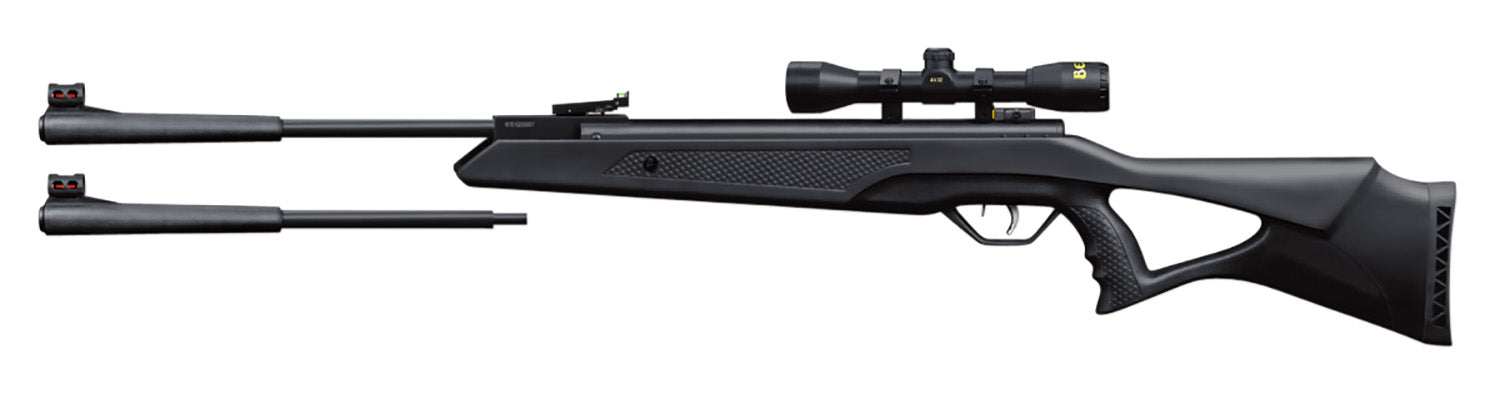 Beeman Longhorn II Combo Spring Piston .22 Break Barrel Air Rifle Thumbhole Stock 4x32mm Scope