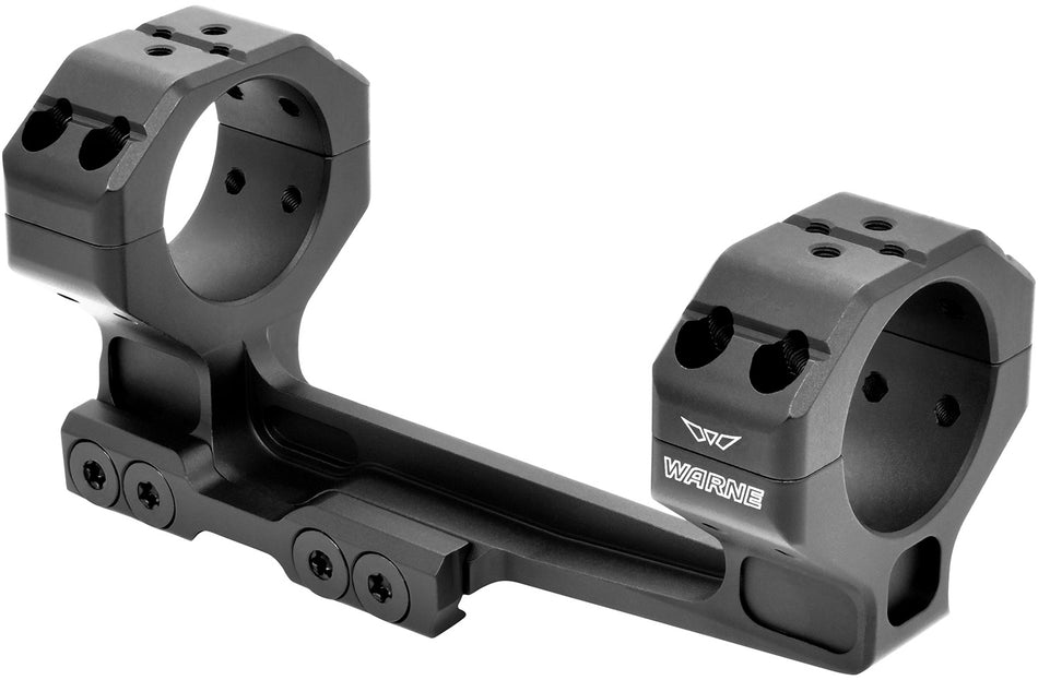 Warne 7818M Skyline Precision Cantilever Scope Mount/Ring Combo Black Anodized 30mm 0 MOA