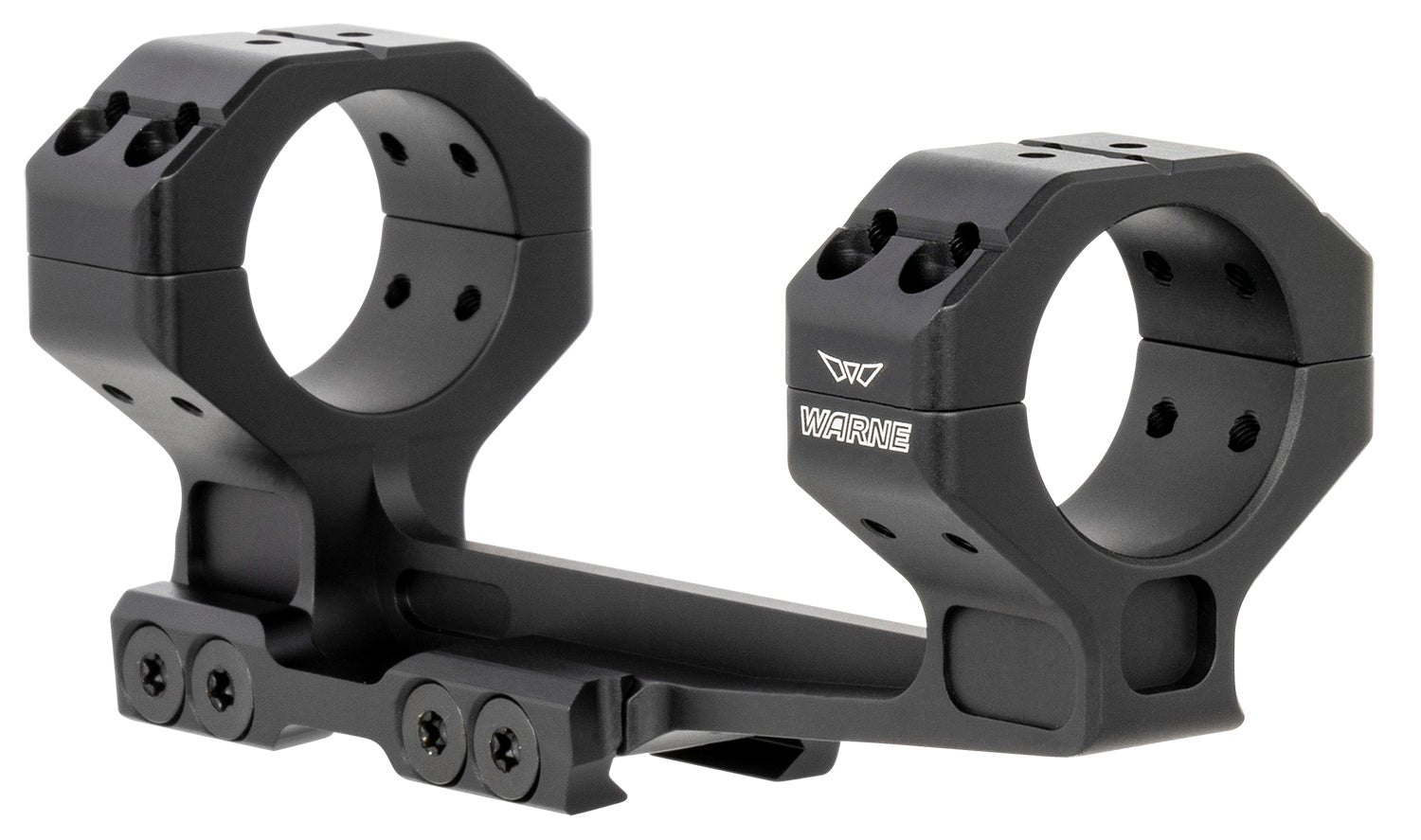 Warne 781820MOA Skyline Precision Cantilever Scope Mount/Ring Combo Black Anodized 30mm 20 MOA