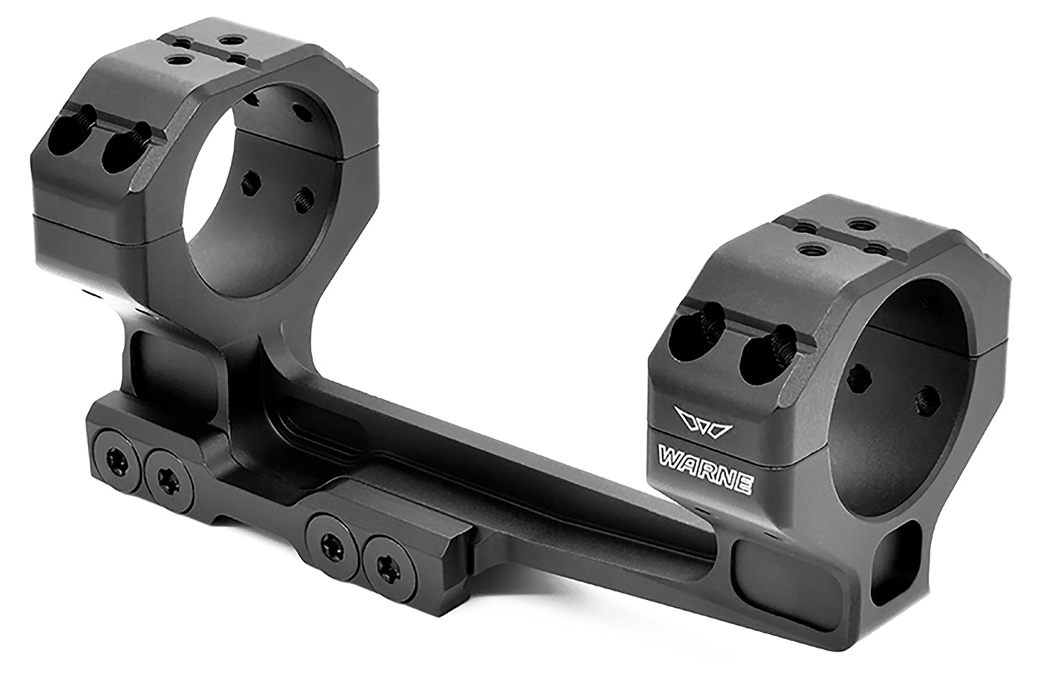 Warne 784220MOA Skyline Precision Cantilever Scope Mount/Ring Combo Black Anodized 35mm 20 MOA