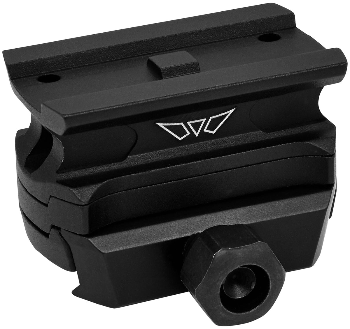 Warne 6101M Aimpoint T1/T2 Modular Red Dot Riser Mount Tactical Black Anodized