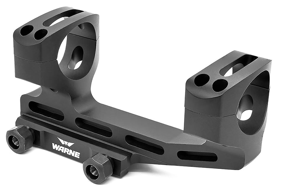 Warne SHXSKEL30TW X-SKEL Cantilever Scope Mount/Ring Combo Black Anodized 30mm Super High MSR