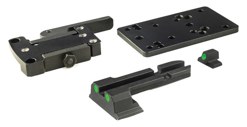 MeproLight MicroRDS QD Adapter for CZ 75, 85, SP01 with Backup Sights