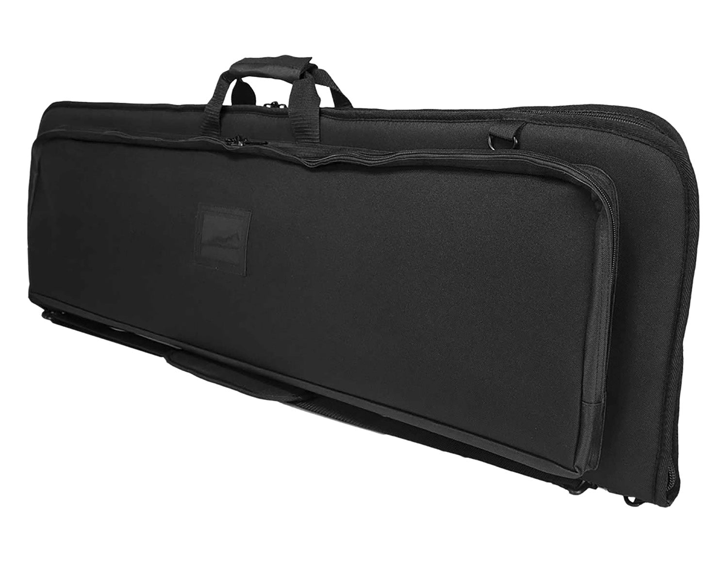 NcStar CVDRC2996B42 Deluxe Rifle Case 42 Inch Black 600D Polyester Lockable Zippers
