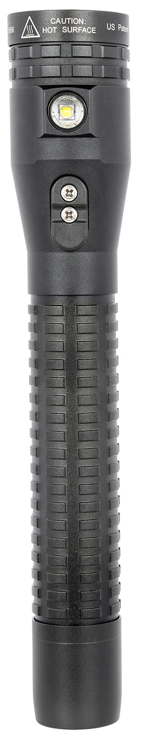 Nightstick NSR9944XL Metal Duty Size Dual-Light Rechargeable Flashlight Black Anodized 650 Lumens White LED