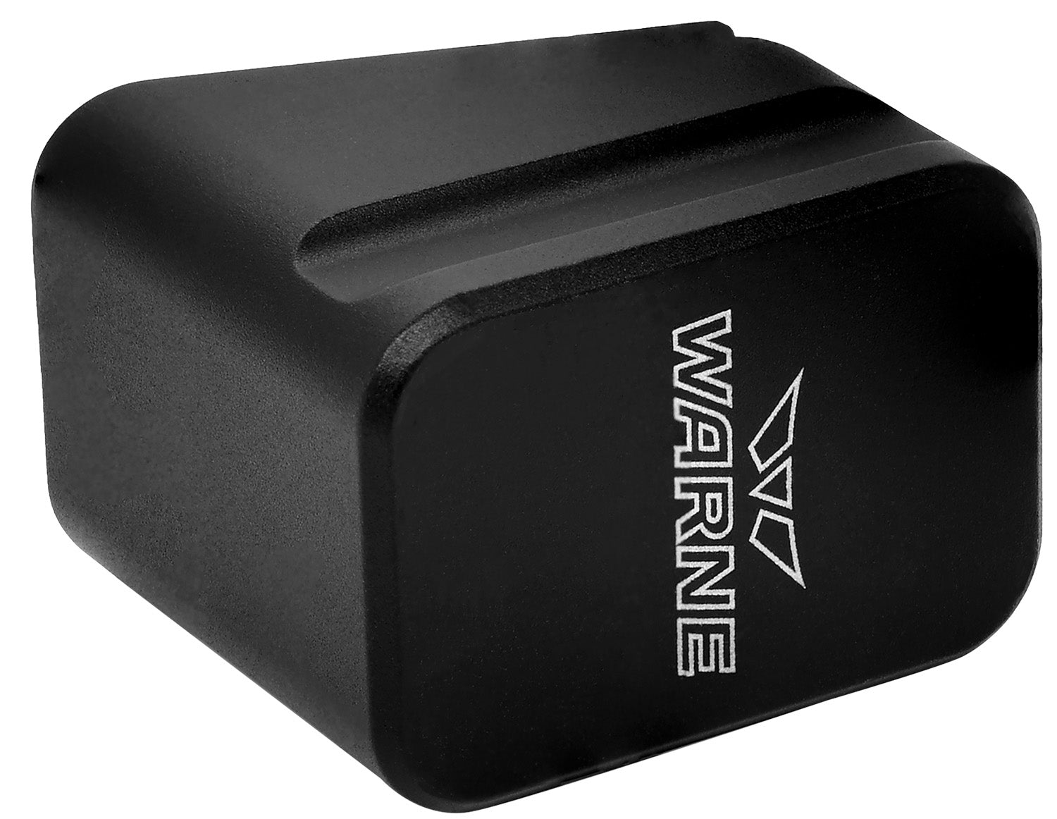 Warne MEG1754BLK Magazine Extension for Glock 17/22 Black Anodized Aluminum (+5rds 9mm / +4rds .40 S&W)