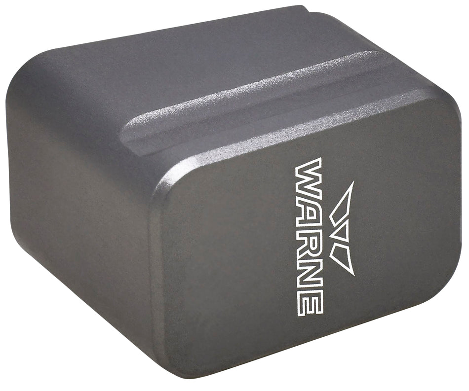 Warne MEG1954GR Magazine Extension for Glock 19/23 Adds 5rds 9mm / 4rds 40 S&W Gray 6061-T6 Aluminum