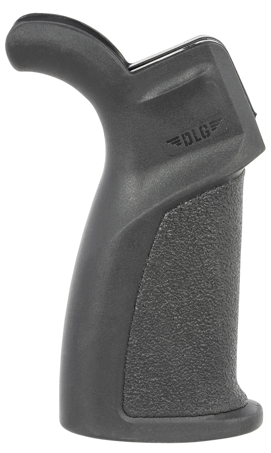 NcStar DLG-138 AR-Platform Beavertail Grip with Core Black Rubber Storage Compartment