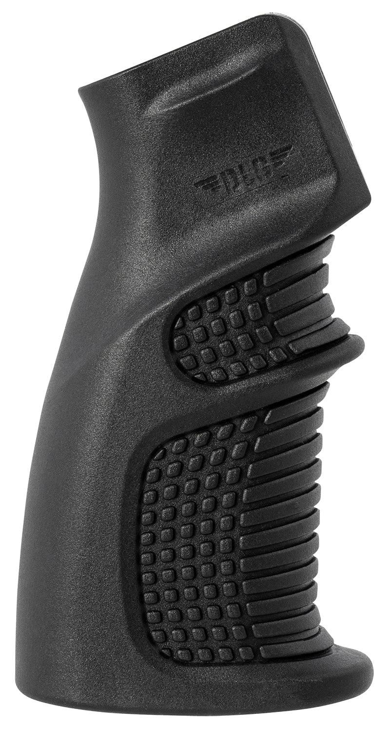 NcStar DLG090 AR-Platform Ergonomic Grip with Finger Grooves and Core Black Polymer