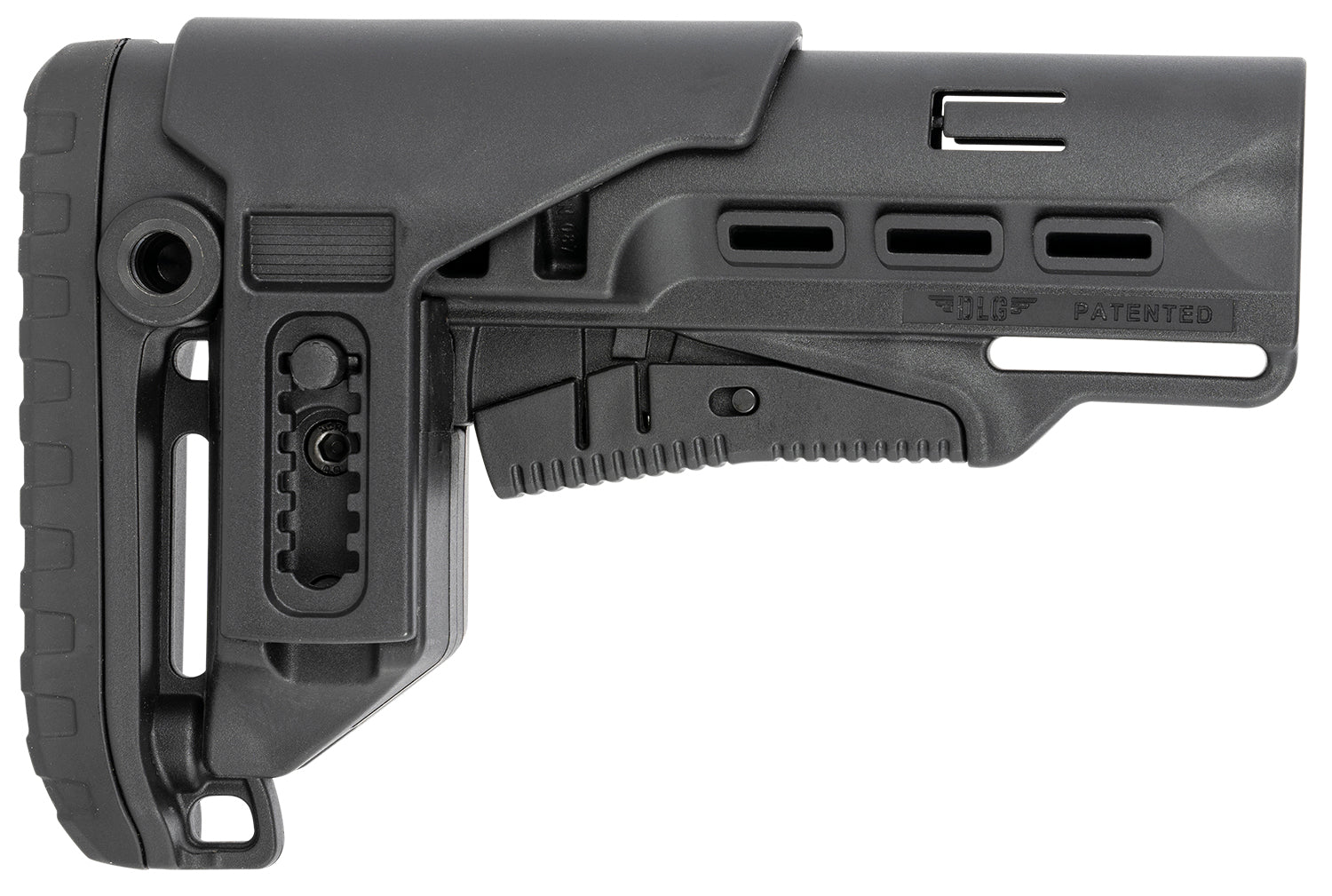 NcStar VG087042 Tactical PCP42 Mil-Spec Collapsible Stock Black Synthetic with Adjustable Cheekpiece