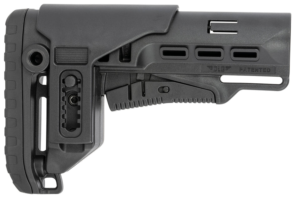 NcStar VG087042 Tactical PCP42 Mil-Spec Collapsible Stock Black Synthetic with Adjustable Cheekpiece