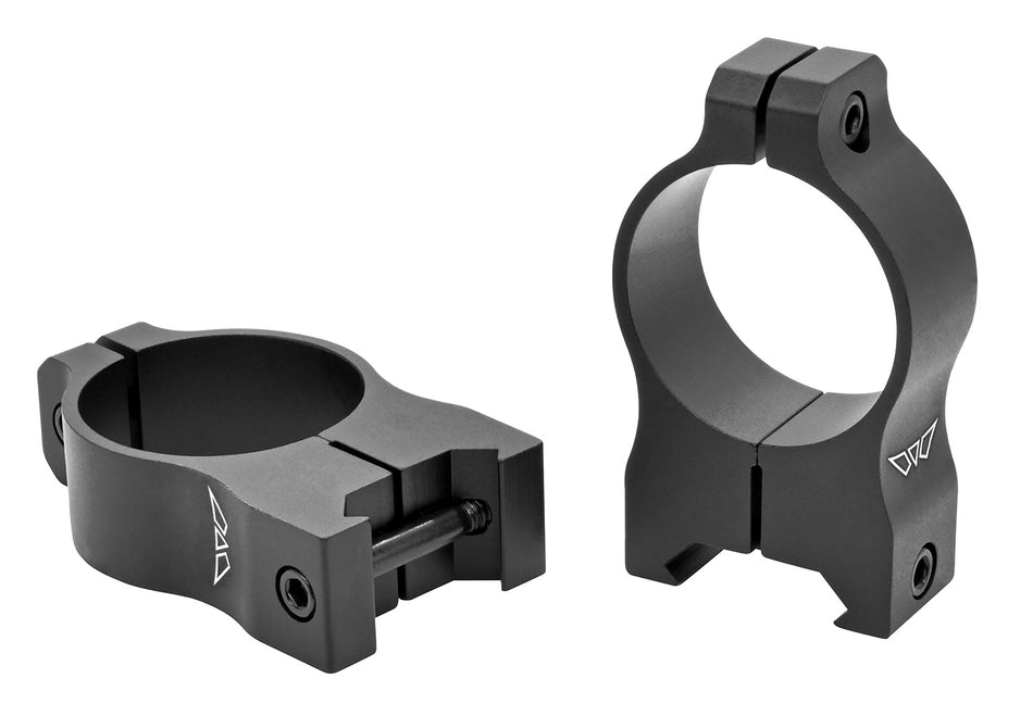 Warne V415M Vapor Scope Rings Matte Black 30mm High 0 MOA