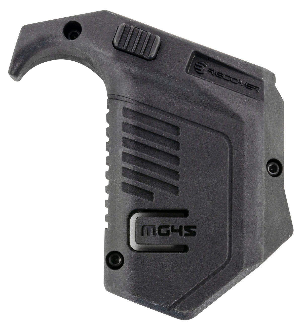 Recover Tactical MG4501 Angled Mag Pouch Double Stack Black Polymer 45 ACP/10mm Auto for Glock 20/21