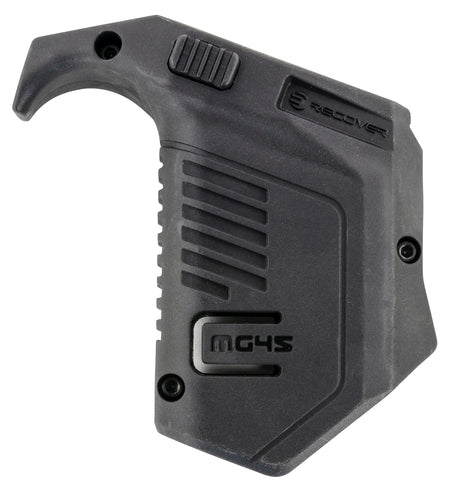 Recover Tactical MG4501 Angled Mag Pouch Double Stack Black Polymer 45 ACP/10mm Auto for Glock 20/21