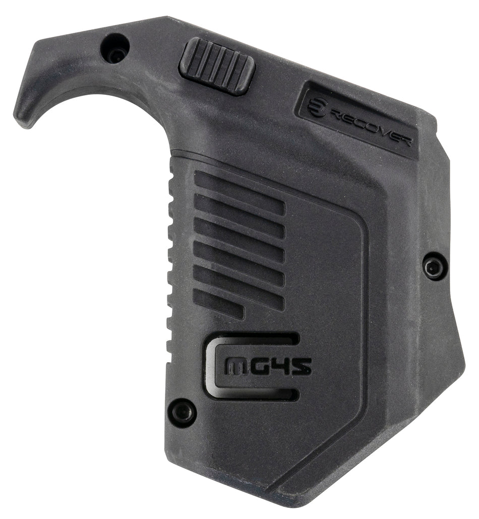 Recover Tactical MG4501 Angled Mag Pouch Double Stack Black Polymer 45 ACP/10mm Auto for Glock 20/21