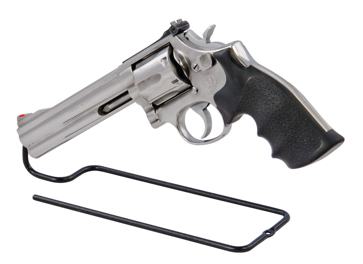 Lockdown 222314 Vinyl-Coated Metal Handgun Rack Black Single Gun 3-Pack