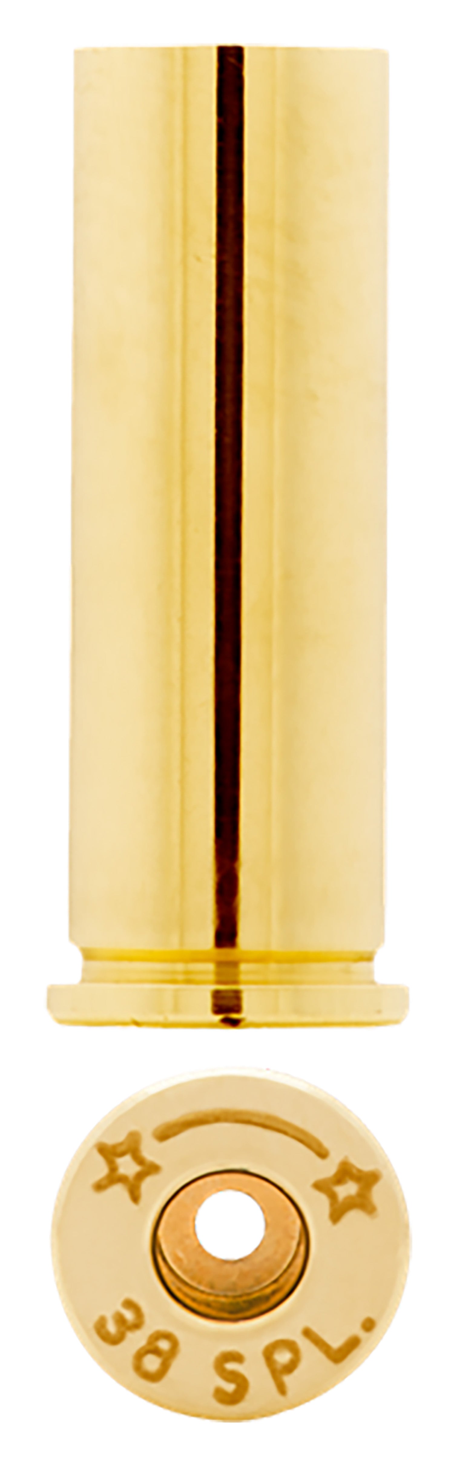 HSM Unprimed .38 Special Handgun Brass Reloading Cases 100/Bag