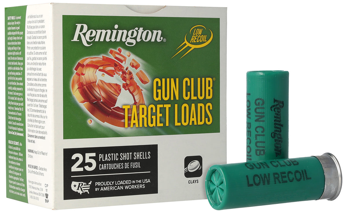 Remington Ammunition 20243 Gun Club STS Target Load 12 Gauge (12 ga.) 2.75 in. 1 1/8 oz 8 Shot