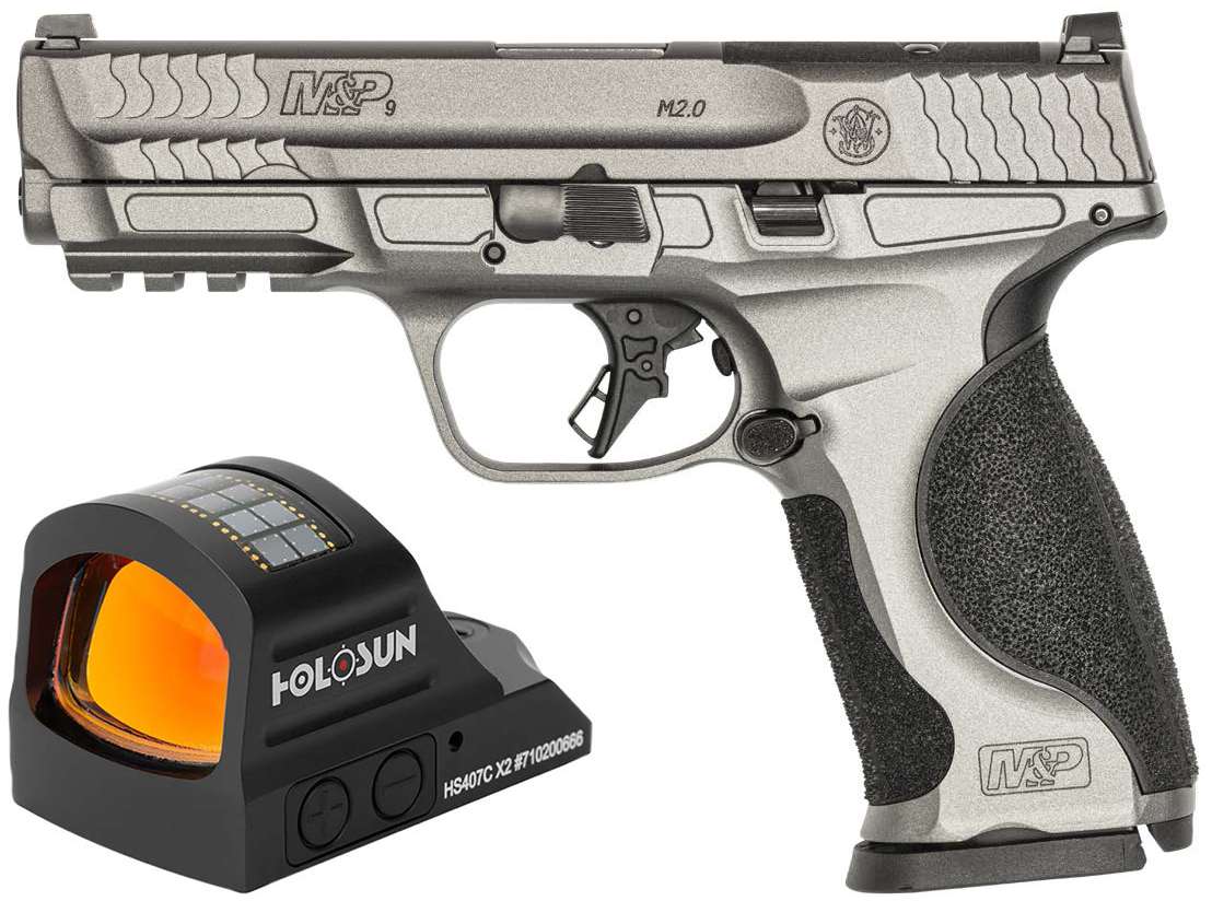 S&W M&P9 13971 METAL 9MM 4.25 HOLO 17R GRY