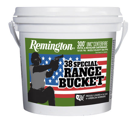REMINGTON UMC 38 SPECIAL 130GR FMJ BUCKET VALUE PACK