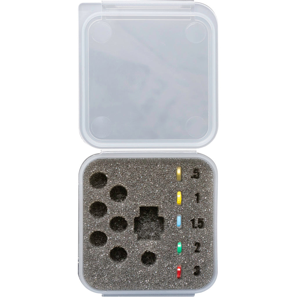 Specialty Archery Podium Peep Clarifier 5-Piece Kit with Storage Case