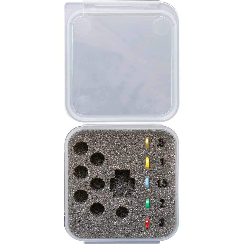 Specialty Archery Podium Peep Clarifier 5-Piece Kit with Storage Case