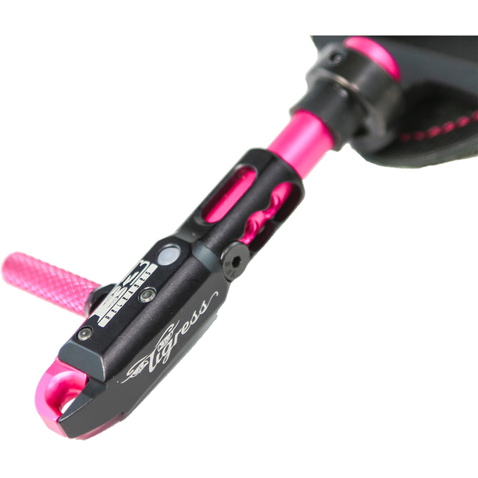 B3 Tigress Swivel Stem Bow Release Pink Micro-Head Buckle Strap