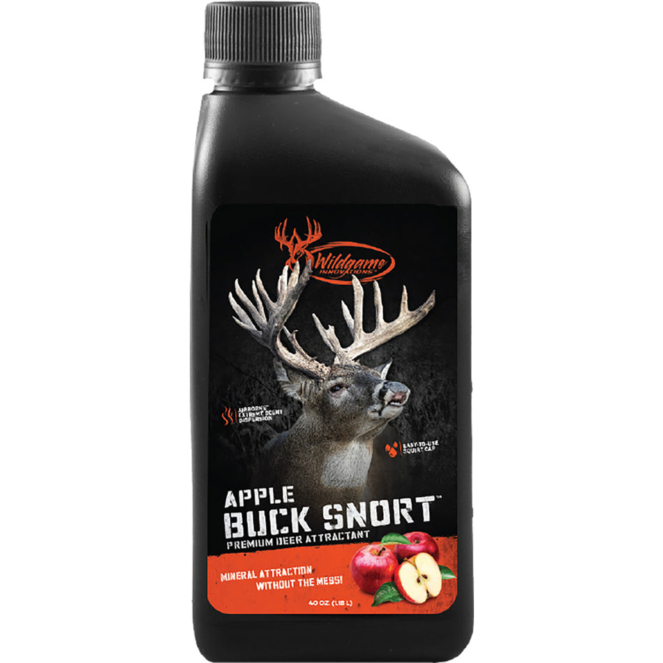 Wildgame Buck Snort Apple Deer Attractant Liquid 40 oz.