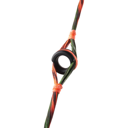 Apex Posi Peep Pro XS Black 1/4 Inch Aluminum Bow Peep Sight