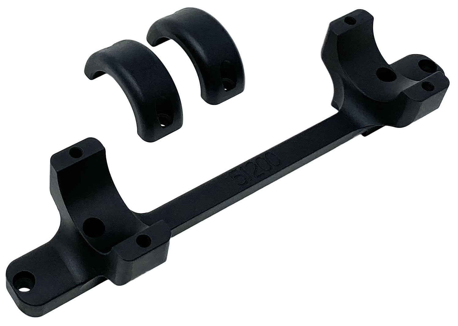 DNZ L51200 Game Reaper Savage Scope Mount and Ring Combo Matte Black 1 Inch