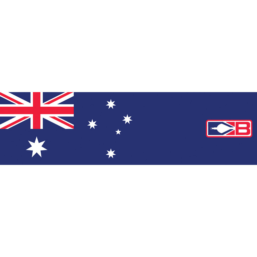 Bohning 7 in. Standard Arrow Wraps Australian Flag 13 Pack