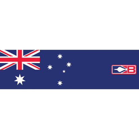 Bohning 7 in. Standard Arrow Wraps Australian Flag 13 Pack