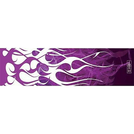 Bohning 7 in. Standard Arrow Wraps Purple Flame 13 Pack