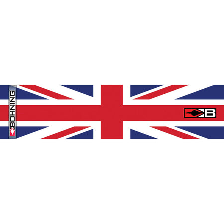 Bohning 7 in. Standard Arrow Wraps United Kingdom Flag 13 Pack